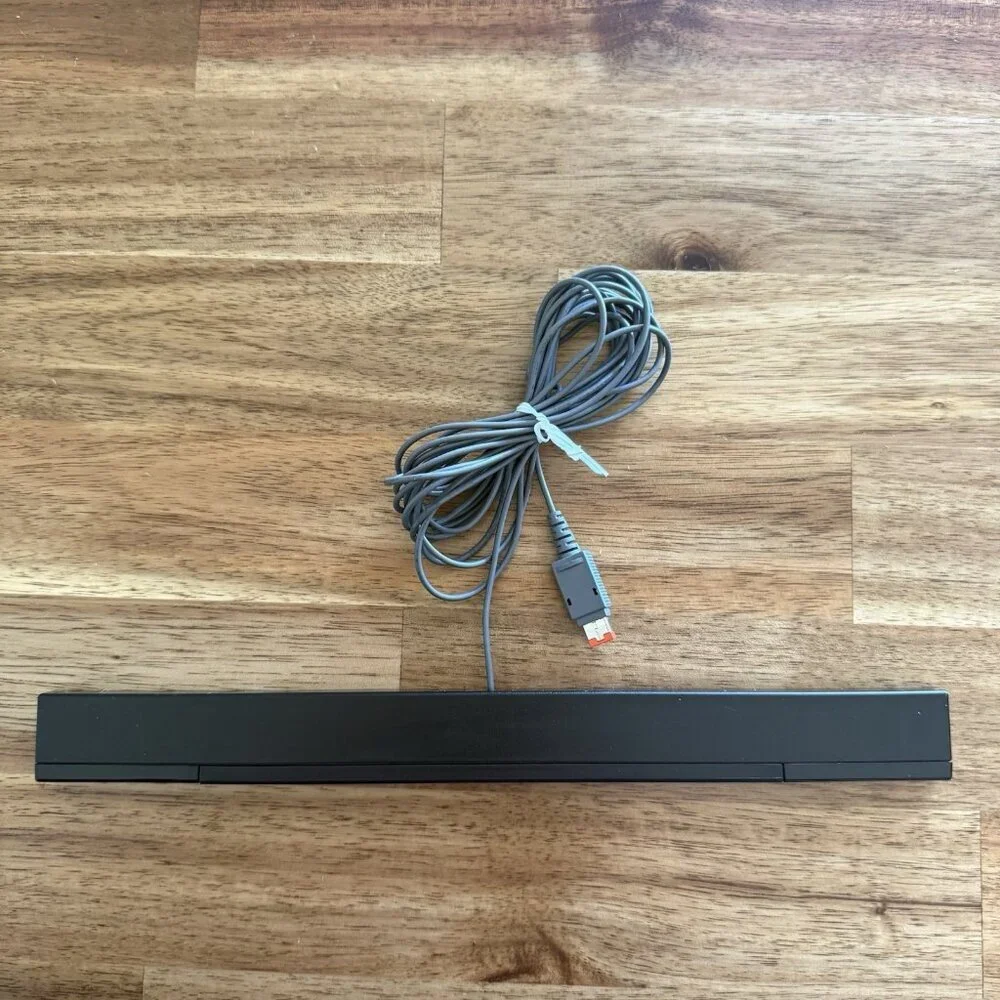 Nintendo Wii OEM‎ Sensor Bar Wired Official RVL-014 Wii And Wii U Black Version